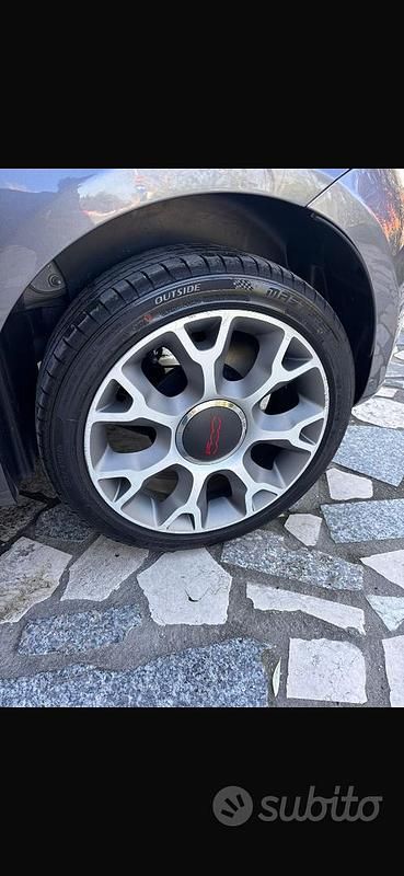 Usata Fiat 500 Sport 95 CV (69 kW) 2015 Grigio Berlina