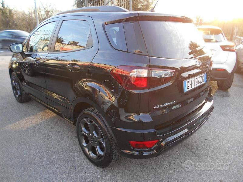 Usata Ford Ecosport ST-Line 125 CV (91 kW) 2022 Nero SUV