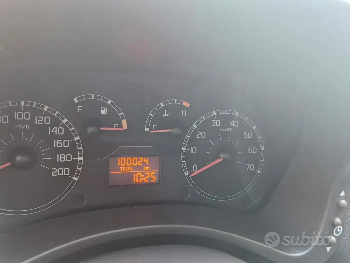 Usata Fiat Panda 4x4 60 CV (44 kW) 2009 Rosso Utilitaria