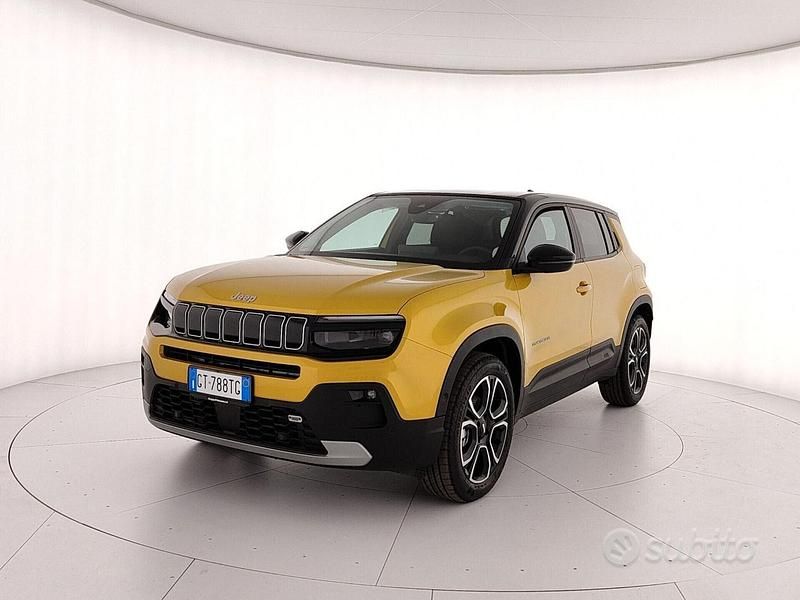 Usata Jeep Avenger Summit 100 CV (73 kW) 2024 Giallo SUV