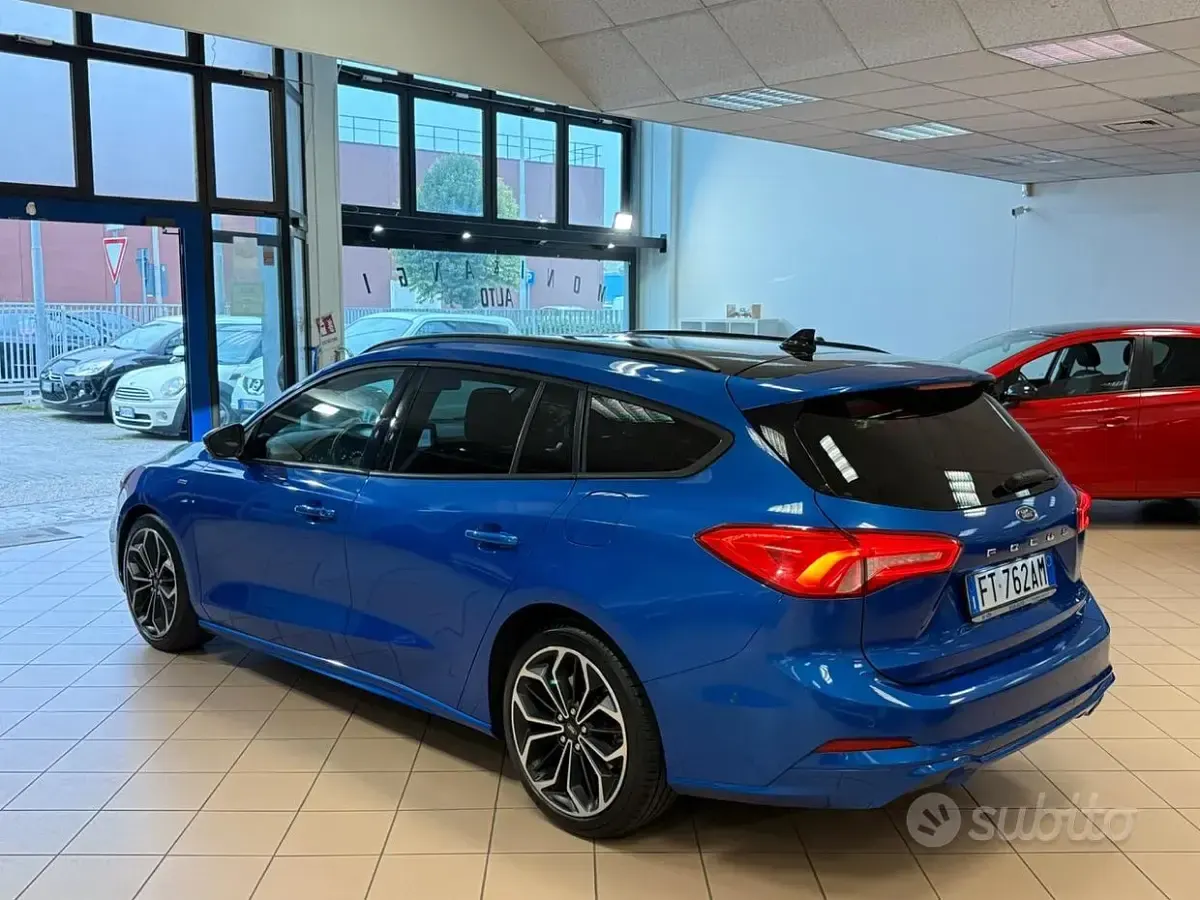 Usata Ford Focus ST-Line 150 CV (110 kW) 2018 Bluazzurro Station wagon