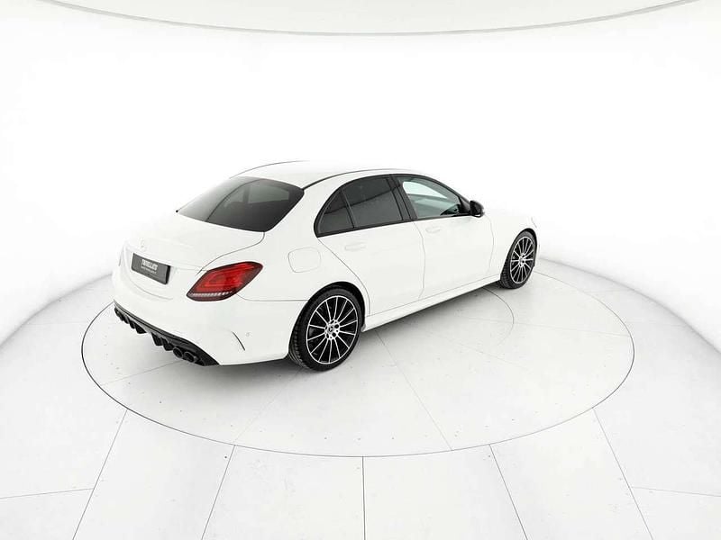 Usata Mercedes C220 Premium 194 CV (142 kW) 2019 Bianco Berlina