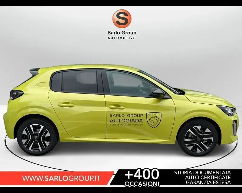 Nuova Peugeot 208 110 CV (80 kW) 2026 Giallo Utilitaria