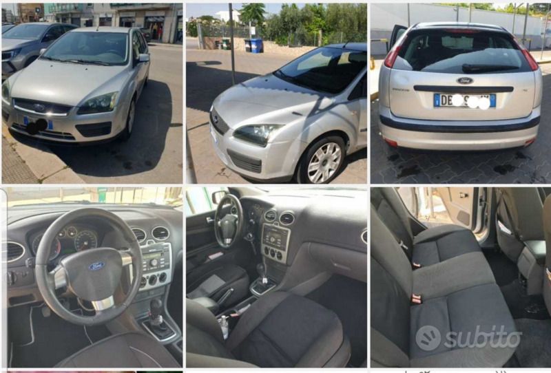 Usata Ford Focus 90 CV (66 kW) 2006 Grigio Berlina