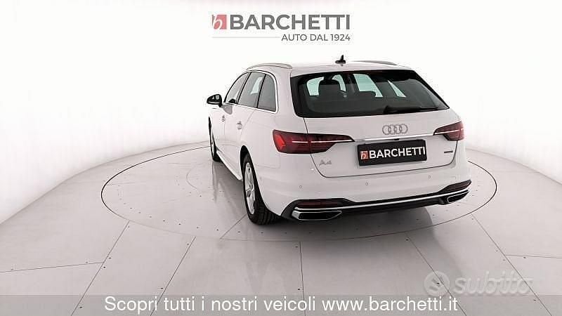 Usata Audi A4 Advanced 204 CV (150 kW) 2024 Bianco Station wagon