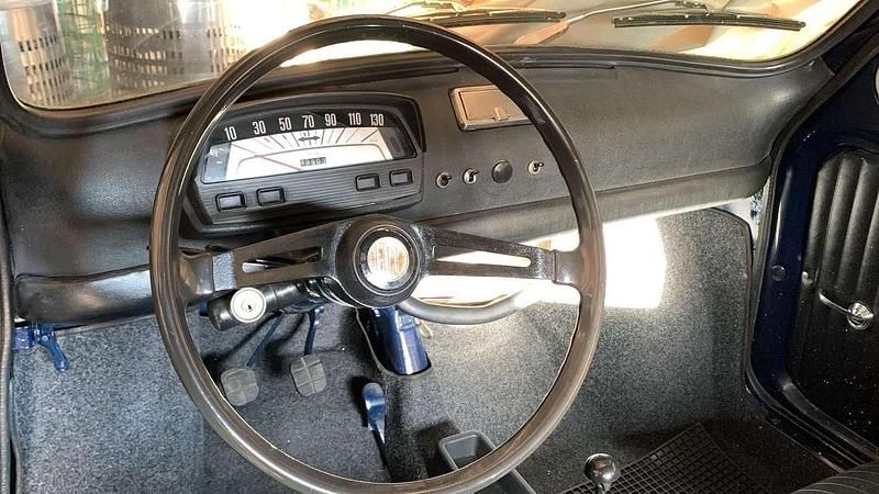 Usata Fiat 500 18 CV (13 kW) 1970 Blu/azzurro Cabrio