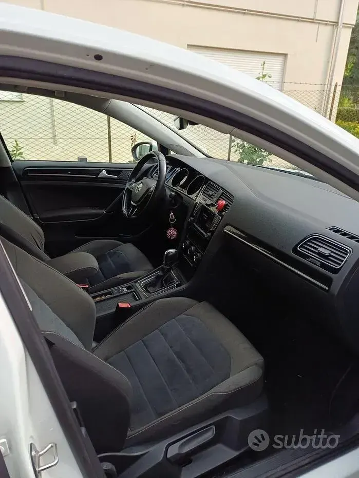 Usata VW Golf VII 110 CV (80 kW) 2017 Bianco Berlina