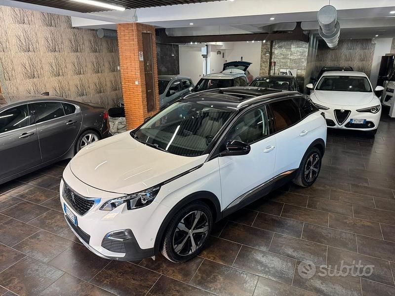 Usata Peugeot 3008 GT-line 165 CV (121 kW) 2017 Bianco SUV