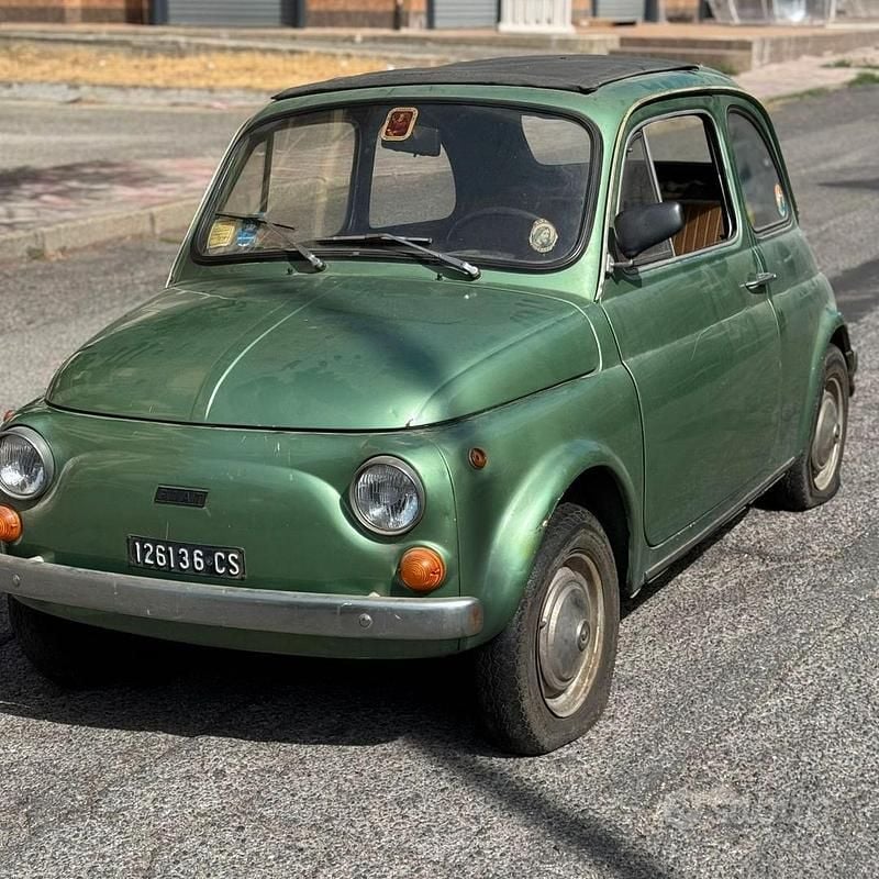 Usata Fiat 500 1970 Verde Utilitaria
