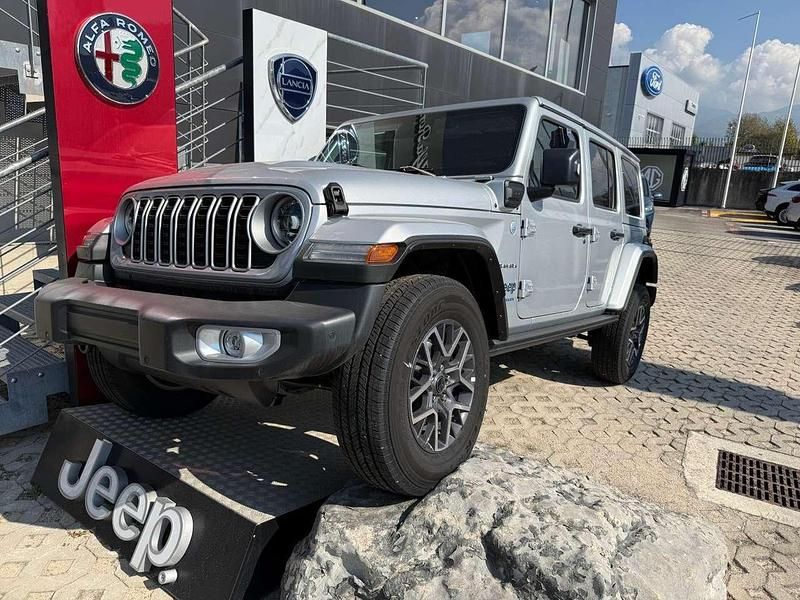 Silver zynith Nuova 2025 Jeep Wrangler Unlimited Sahara SUV | 69.890 € (Cara) - Immagine 1/4