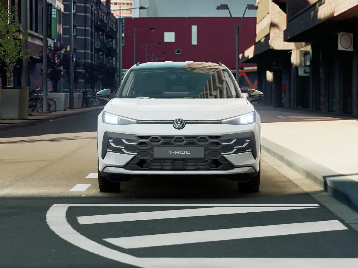Nuova VW T-Roc Life 115 CV (84 kW) 2026 Pure white SUV