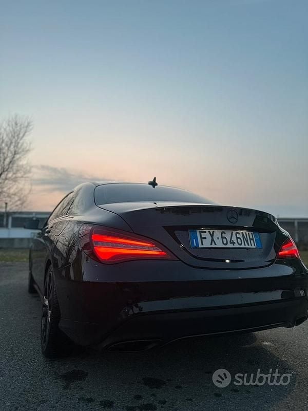 Usata Mercedes CLA180 AMG 155 CV (114 kW) 2019 Nero Berlina