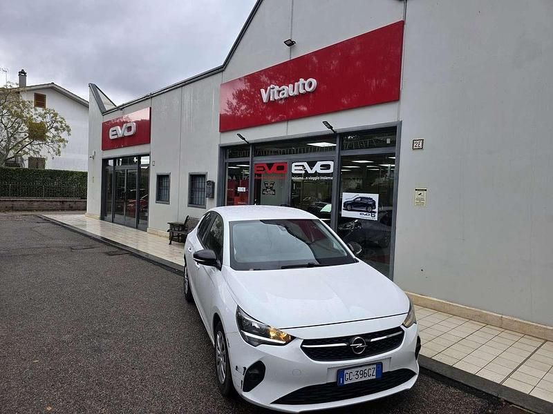 Usata Opel Corsa Elegance 75 CV (55 kW) 2020 Bianco Berlina