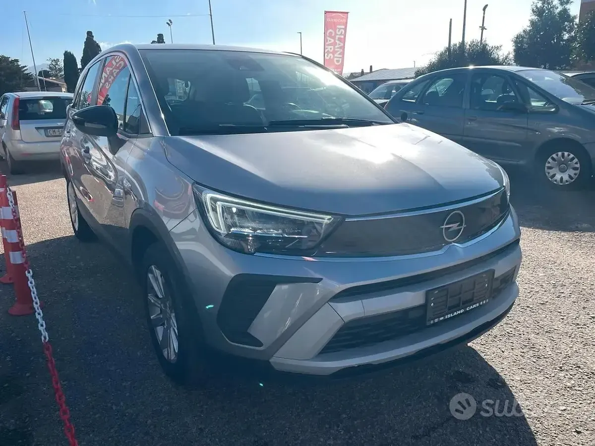 Usata Opel Crossland Edition 110 CV (80 kW) 2022 Grigio SUV