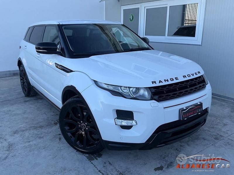 Usata Land Rover Range Rover evoque Dynamic 190 CV (139 kW) 2012 Bianco SUV