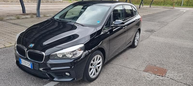 Usata BMW 216 Advantage 115 CV (84 kW) 2015 Nero Monovolume