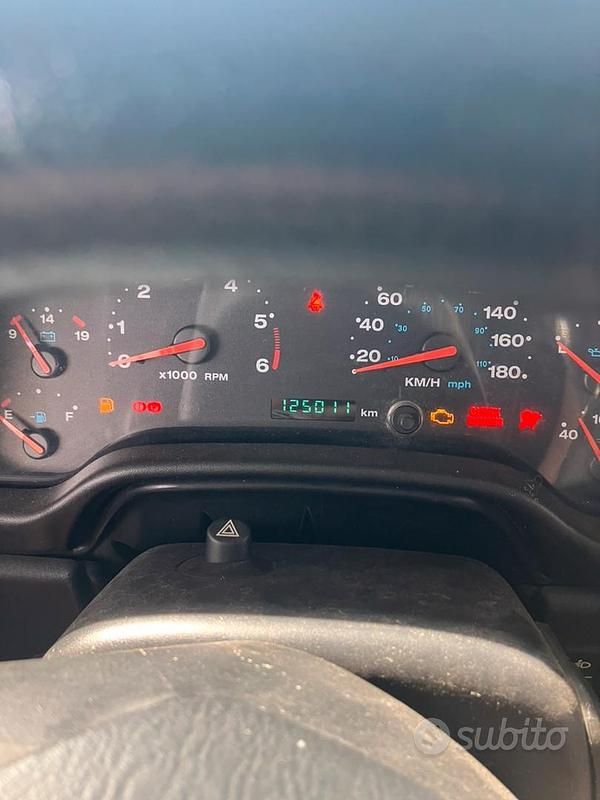 Usata Jeep Wrangler 177 CV (130 kW) 2003 Grigio SUV