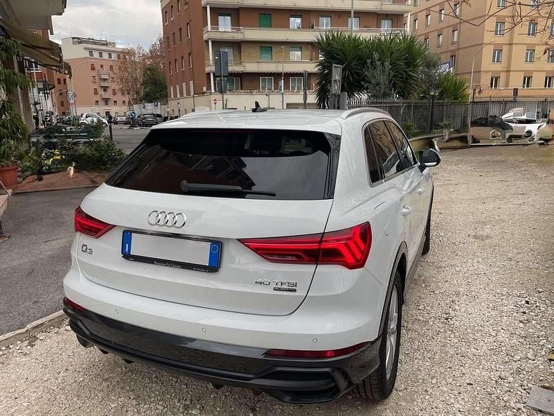 Usata Audi Q3 S-Line 190 CV (139 kW) 2019 Bianco SUV