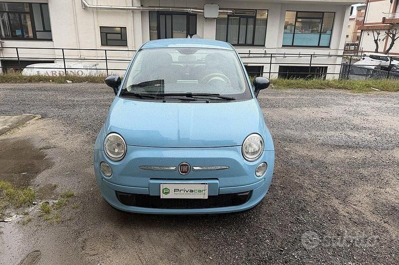 Usata Fiat 500 Pop 75 CV (55 kW) 2012 Blu Utilitaria