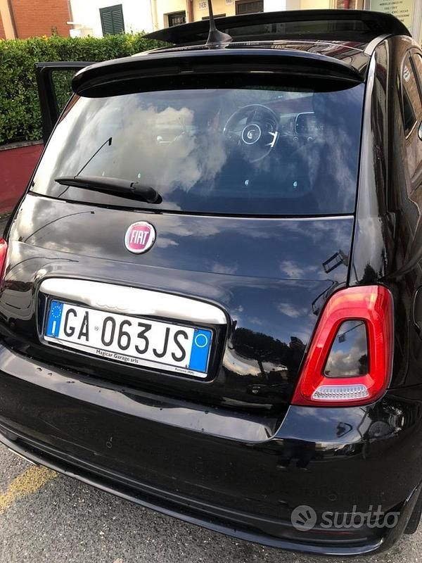 Usata Fiat Cinquecento 2019 Nero Utilitaria