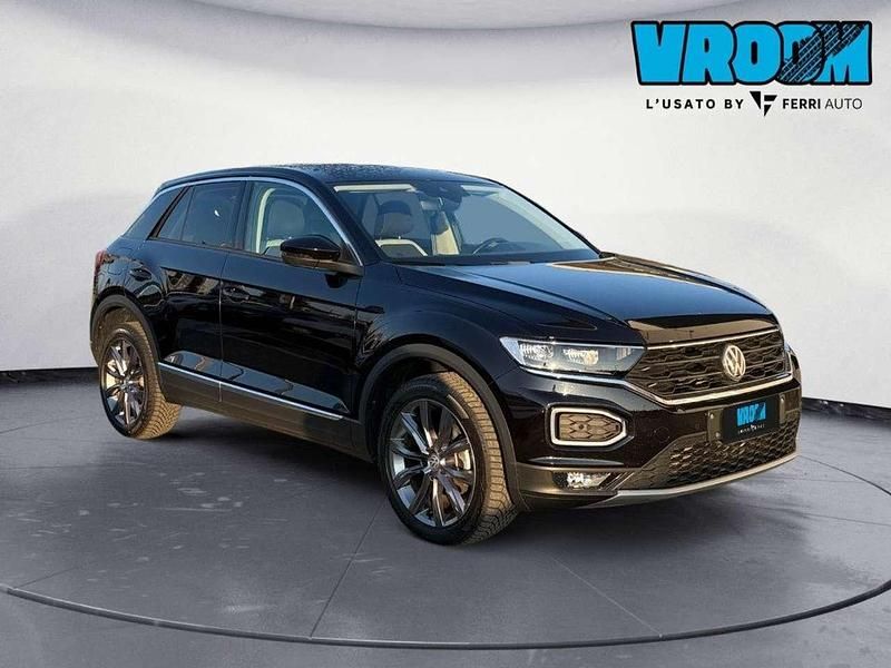 Usata VW T-Roc Advance 116 CV (85 kW) 2019 Nero SUV