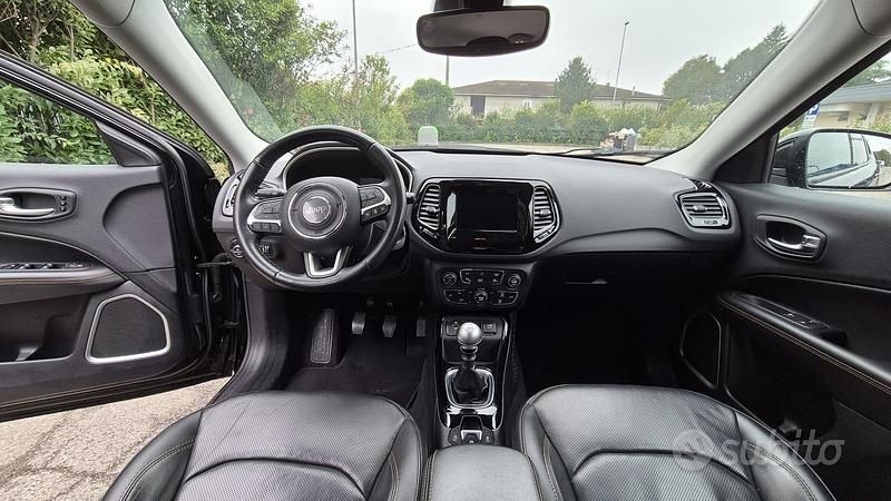 Usata Jeep Compass Limited 120 CV (88 kW) 2018 Nero SUV