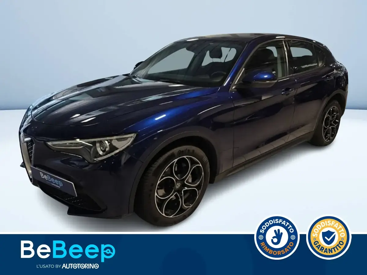 Usata Alfa Romeo Stelvio Super 160 CV (117 kW) 2020 Blu metallizzato SUV