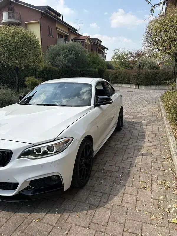 Usata BMW 218 M Sport 150 CV (110 kW) 2016 Bianco Coupé