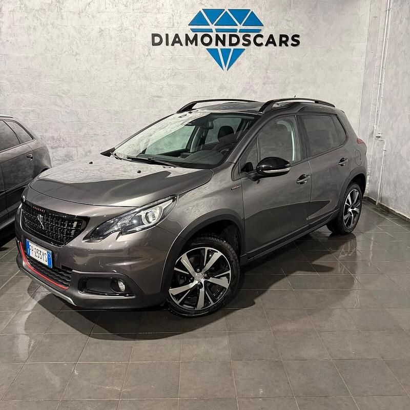 Usata Peugeot 2008 GT-line 110 CV (80 kW) 2018 Grigio SUV