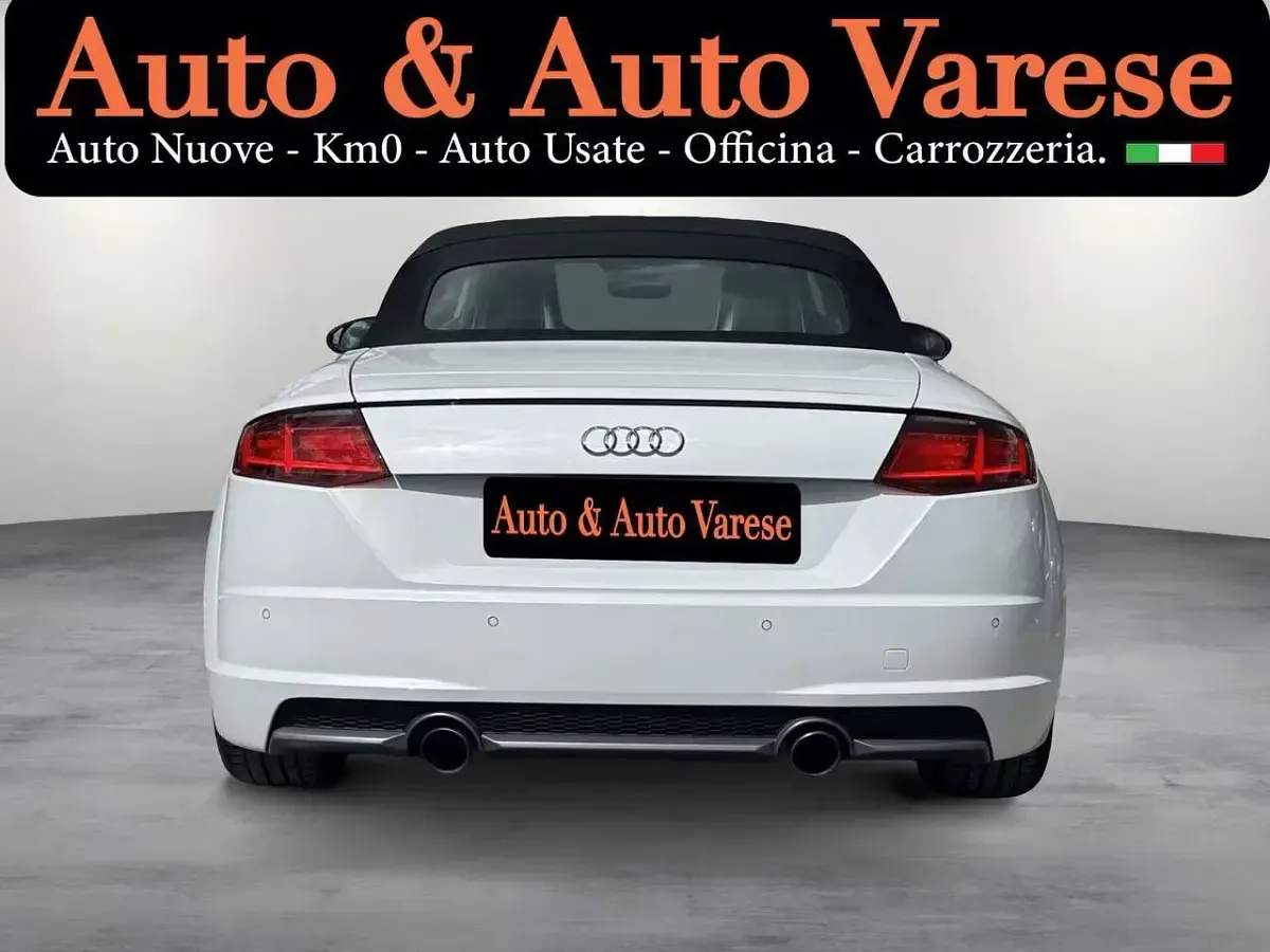 Usata Audi TT S-Line 179 CV (131 kW) 2018 Bianco Coupé