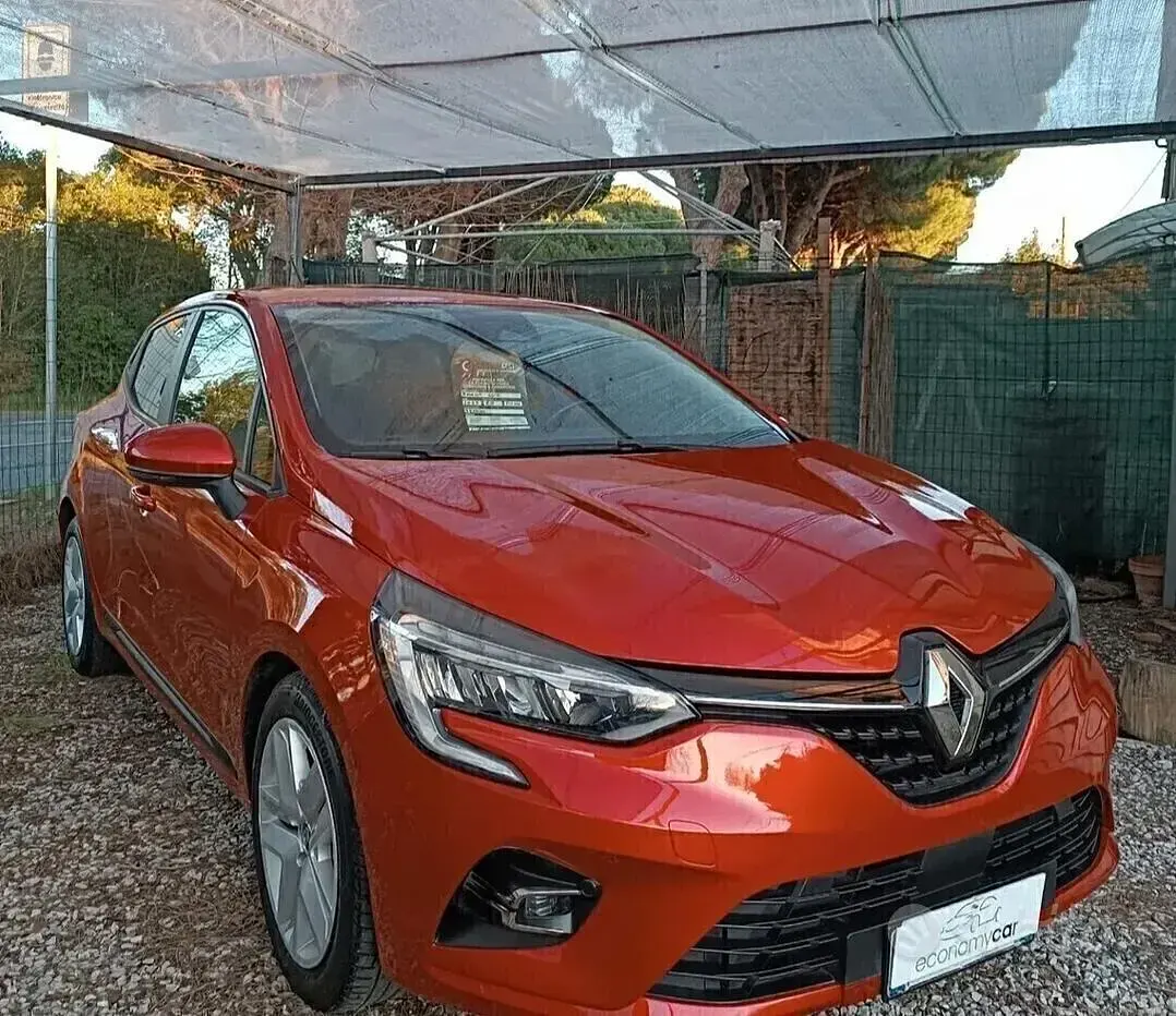 Usata Renault Clio V 65 CV (47 kW) 2021 Rosso Berlina
