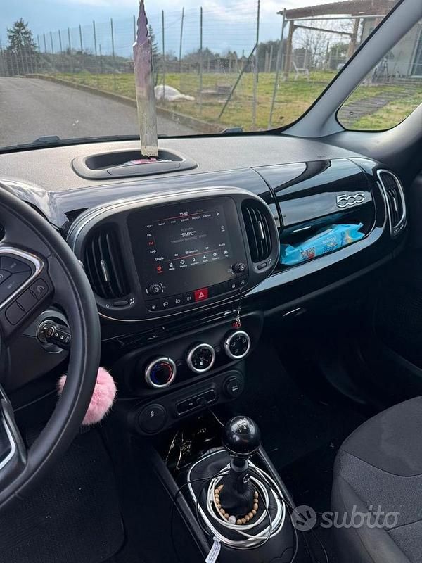 Usata Fiat 500L Cross 95 CV (69 kW) 2019 Nero Monovolume