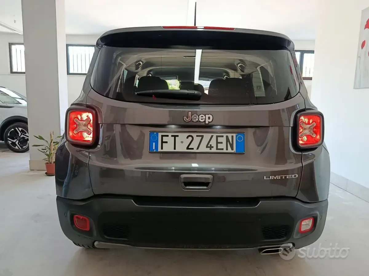 Usata Jeep Renegade Limited 120 CV (88 kW) 2018 Grigio SUV