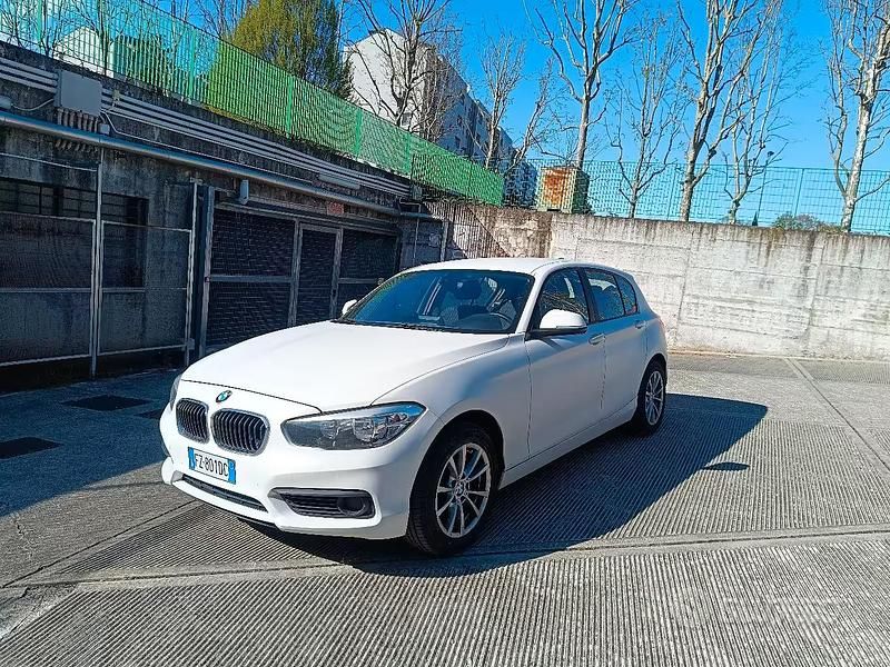 Usata BMW 116 2018 Bianco Utilitaria