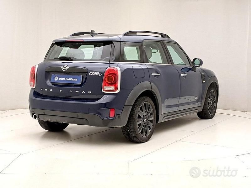 Usata Mini Cooper D Countryman 150 CV (110 kW) 2019 Blu SUV