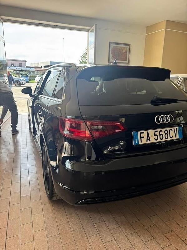 Usata Audi A3 110 CV (80 kW) 2014 Nero Berlina