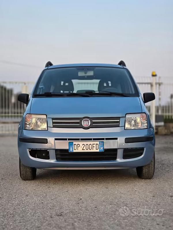 Usata Fiat Panda Dynamic 60 CV (44 kW) 2008 Blu/azzurro Utilitaria