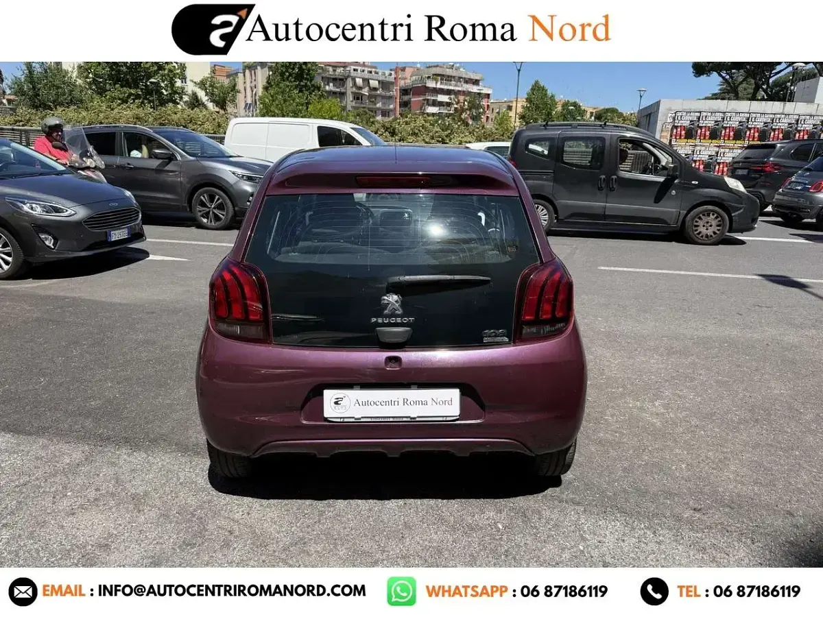 Usata Peugeot 108 Allure 69 CV (50 kW) 2016 Lilla Utilitaria