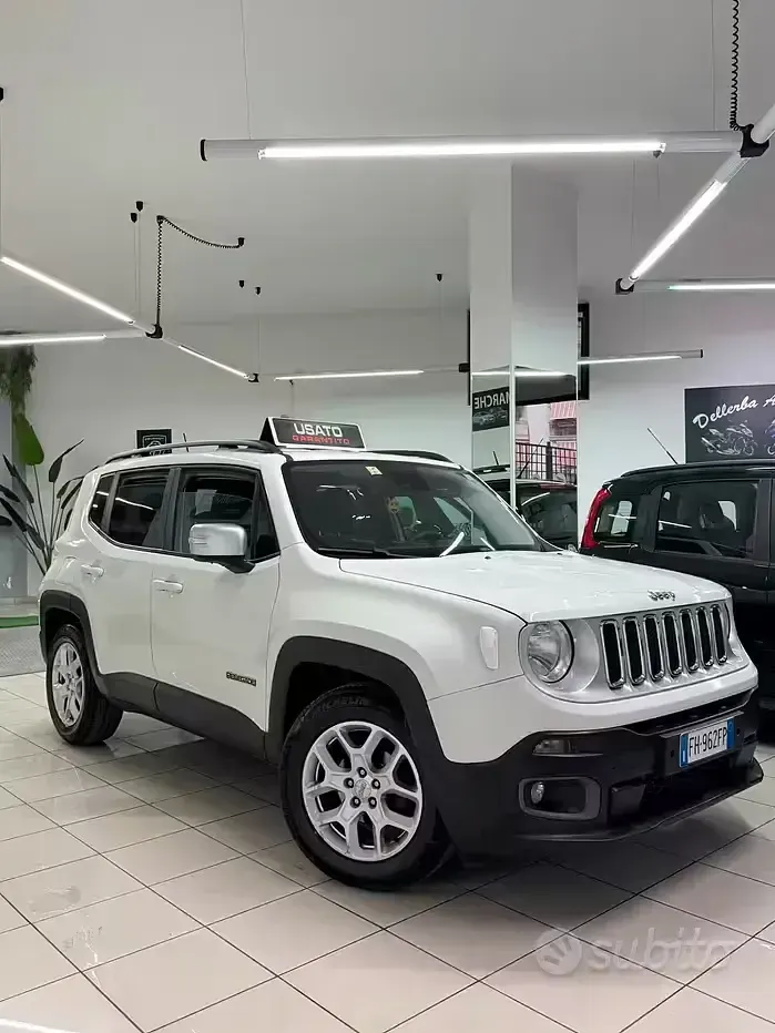 Usata Jeep Renegade Limited 120 CV (88 kW) 2017 Bianco SUV