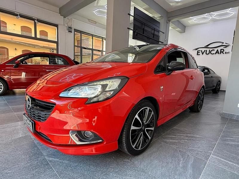 Usata Opel Corsa 95 CV (69 kW) 2015 Rosso Utilitaria