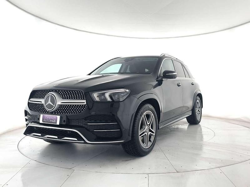 Usata Mercedes GLE450 AMG Premium 367 CV (269 kW) 2021 Verde metallizzato SUV