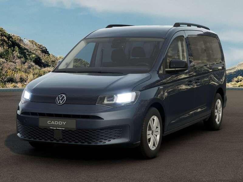 Blu/azzurro Nuova 2025 VW Caddy Maxi Monovolume | 39.700 € (Buon prezzo) - Immagine 1/4