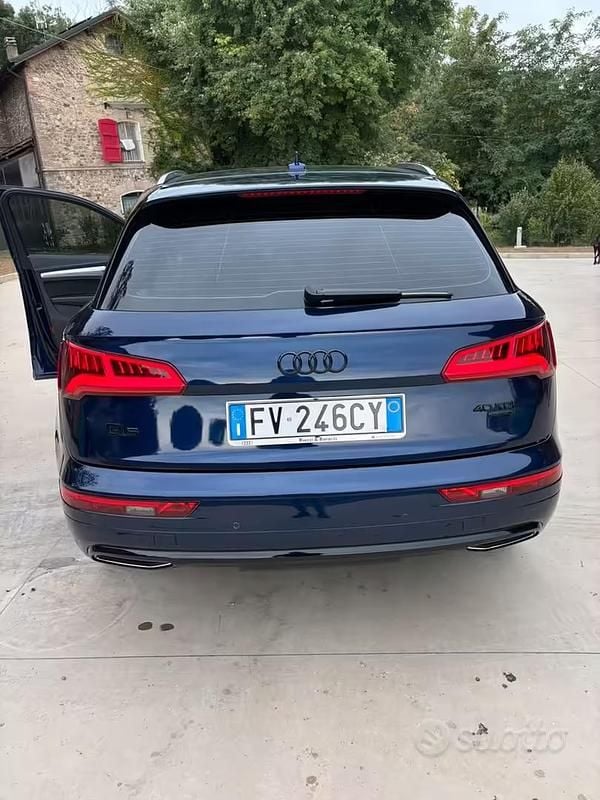 Usata Audi Q5 S-line plus 190 CV (139 kW) 2019 Blu SUV