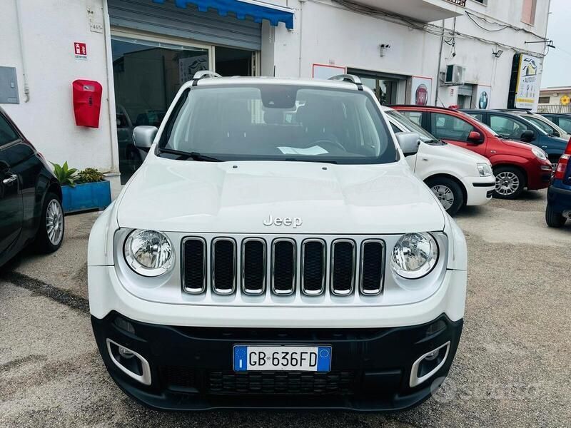 Usata Jeep Renegade Limited 120 CV (88 kW) 2018 Bianco SUV