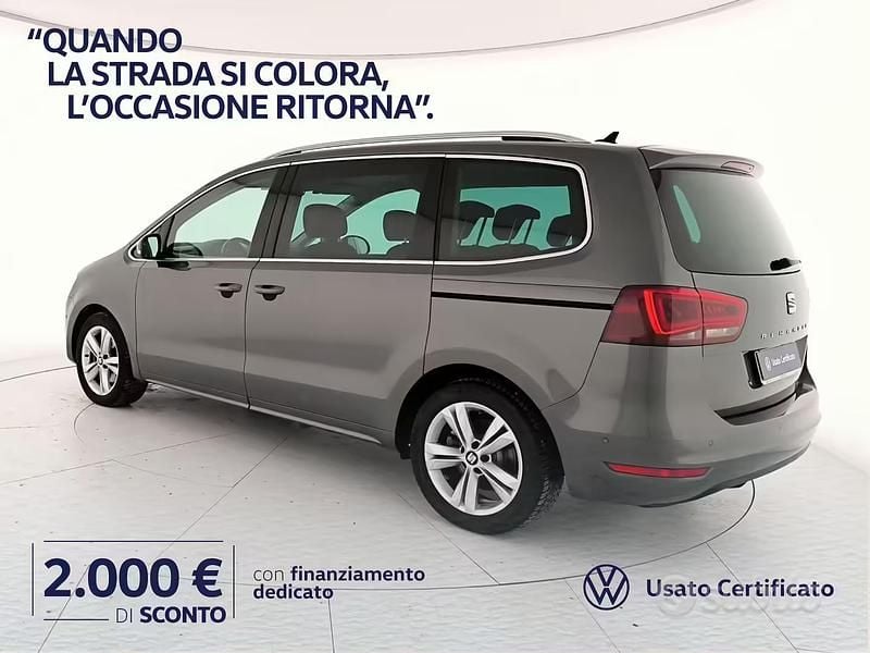Usata Seat Alhambra XCELLENCE 150 CV (110 kW) 2020 Grigio indiano metallizzato Monovolume