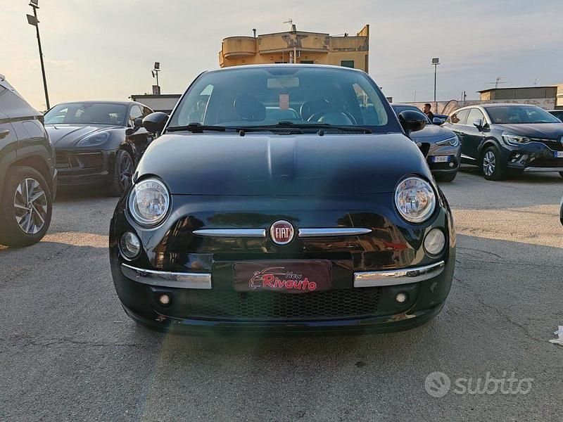 Usata Fiat 500 Sport 69 CV (50 kW) 2009 Nero Cabrio