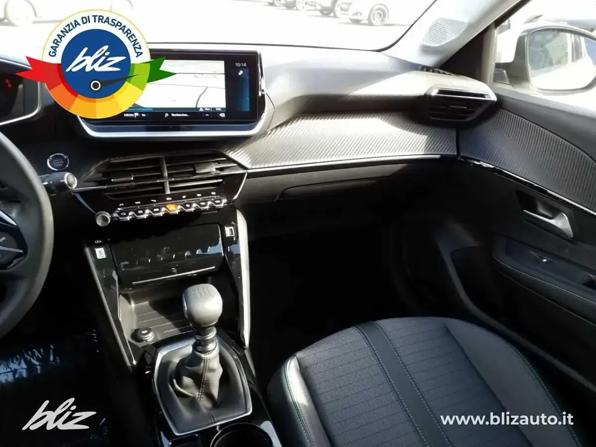 Usata Peugeot 208 Allure 100 CV (73 kW) 2020 Bianco Utilitaria