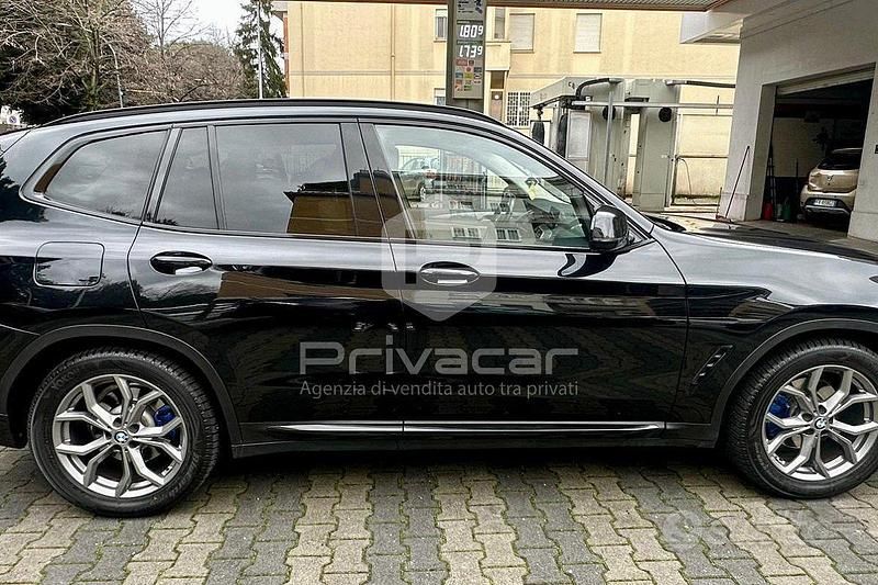 Usata BMW X3 xLine 190 CV (139 kW) 2021 Nero SUV