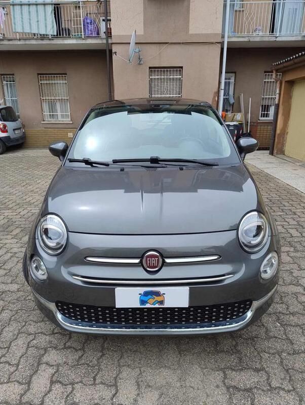 Usata Fiat 500 Lounge 69 CV (50 kW) 2017 Grigio Utilitaria