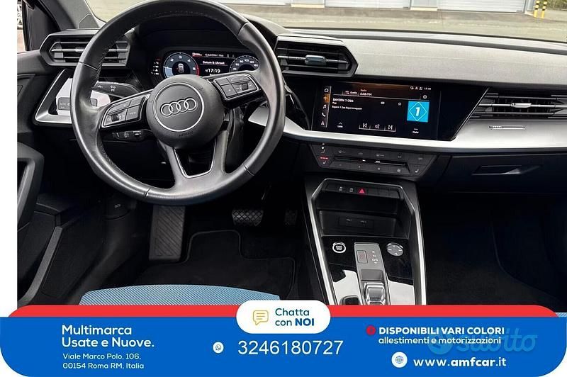 Usata Audi A3 Business 115 CV (84 kW) 2022 Nero Berlina